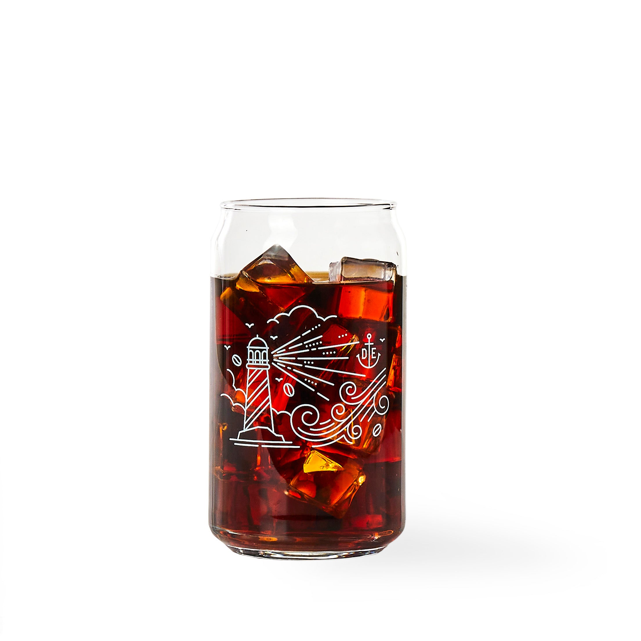 16oz Downeast Can Glass