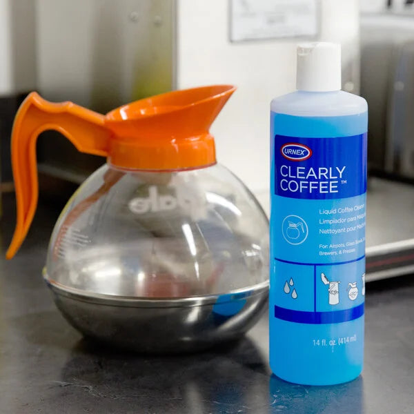Urnex Clearly Coffee Liquid Coffee Pot Cleaner 14 oz.
